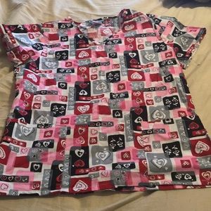 Medical Scrub Top.  Women’s size M